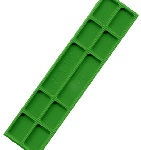 Type FP20 glazing packer 1 mm green.