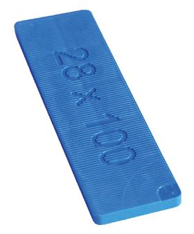 Type FP24 glazing packer blue.