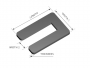 Frame packers dimensions.