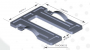 Dimensions of spring frame packers.